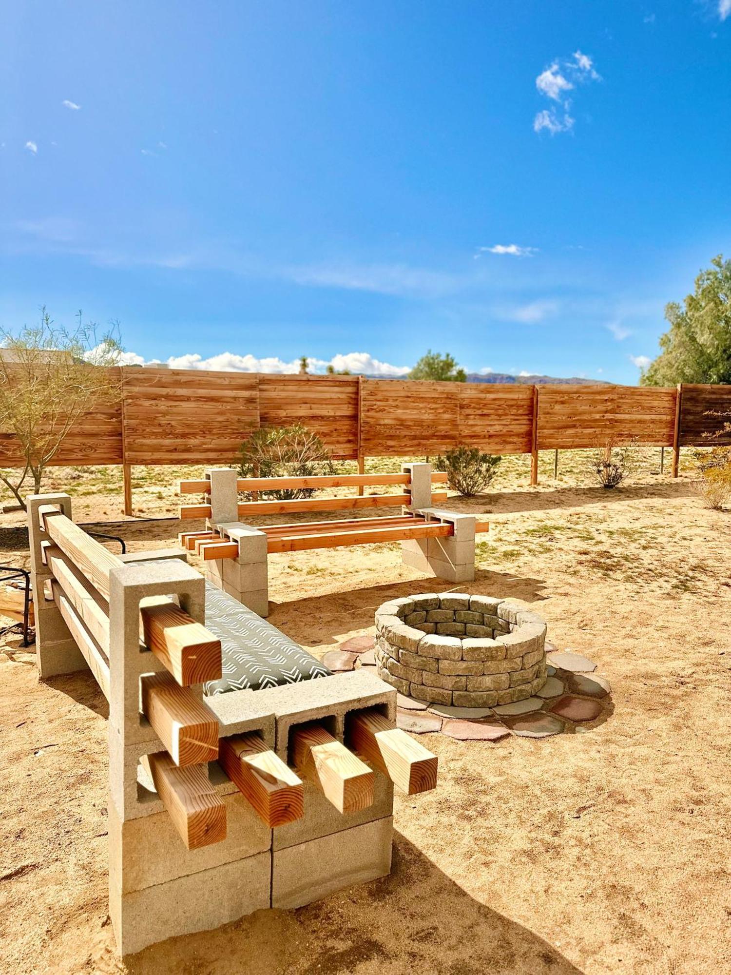فيلا Casa Del Desierto - Panoramic Views - Pet Friendly - Fire Pit جوشوا تري المظهر الخارجي الصورة
